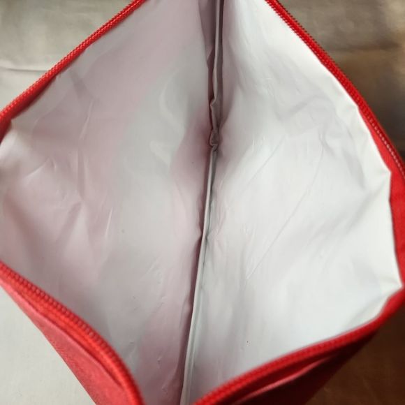 Wet Suit Zippered Storage Bag Red swim suit pouch - Picture 7 of 11